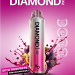 Vapes Bars Diamond 7000 Puffs Disposable Vape